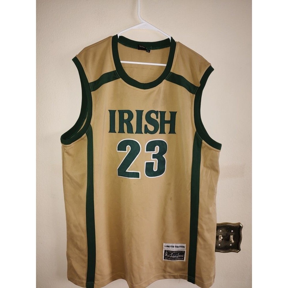 Men Original High School Legend Limited Edition Jersey James IRISH #23 Sz 52 XXL